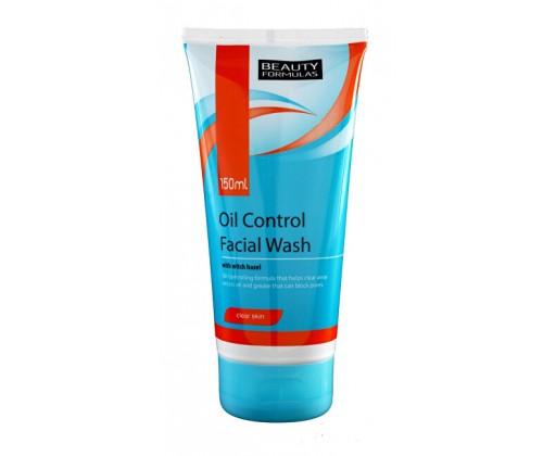 Beauty Formulas Čisticí gel pro mastnou pleť (Oil Control Facial Wash)  150 ml Beauty Formulas