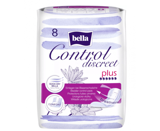 Bella Control Discreet Plus inkontinenční vložky 8 ks Bella