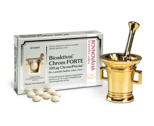Bioaktivní Chrom FORTE 100 mcg 60 tablet Pharma Nord