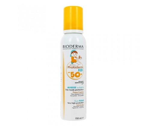 Bioderma Dětská opalovací pěna SPF 50+ Photoderm Kid (Sun Foam Very Hight Protection)  150 ml Bioderma