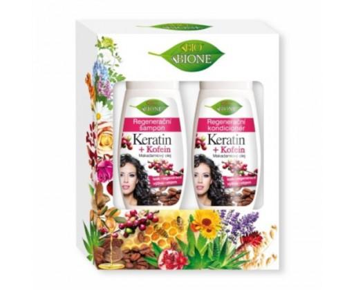 Bione Cosmetics Kosmetická sada BIO Keratin + Kofein Bione Cosmetics
