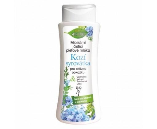 Bione Cosmetics Micelární čisticí pleťové mléko Kozí syrovátka pro citlivou pokožku 255 ml Bione Cosmetics
