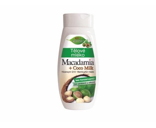 Bione Cosmetics Tělové mléko Macadamia + Coco Milk  400 ml Bione Cosmetics