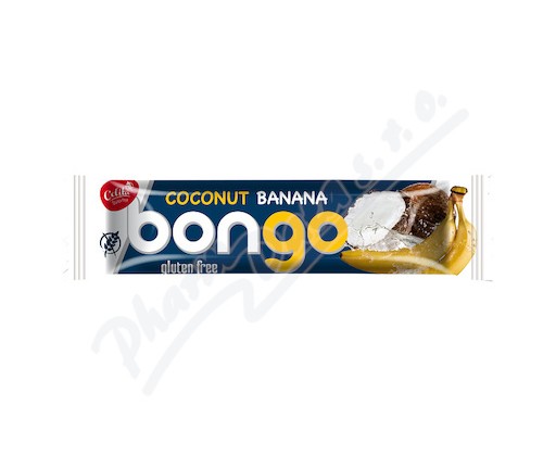 Bongo banán.přích. kokos.tyčinka v ml.polevě 40g Bongo