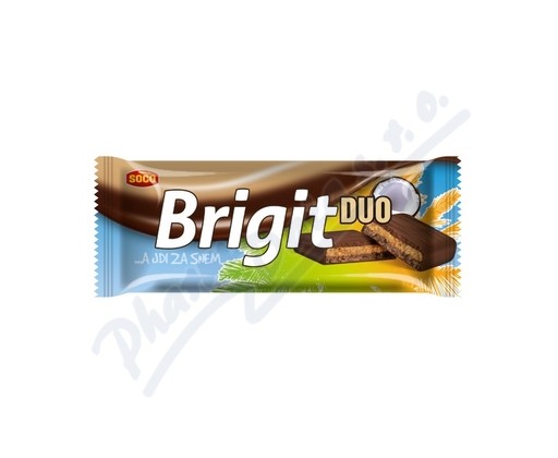 Brigit DUO - tyčinka s kokosovou příchutí 90g Brigit