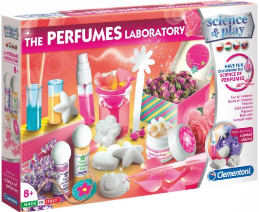 CLEMENTONI Výroba parfémů dětská parfémová laboratoř kreativní set Clementoni