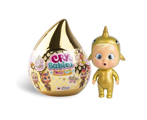 CRY BABIES MAGIC TEARS magické slzy zlatá edice TM Toys