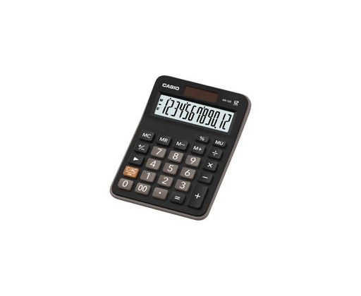 Casio MX 12 B BK stolní kalkulačka displej 12 míst Casio