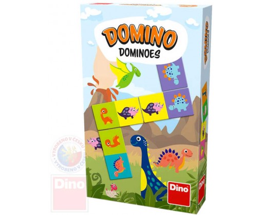 DINO Domino dinosauři *SPOLEČENSKÉ HRY* Dino