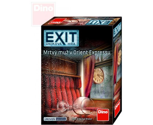DINO Hra úniková exit Mrtvý muž v orient expresu *SPOLEČENSKÉ HRY* Dino