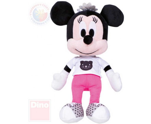 DINO PLYŠ Disney myška Minnie Mouse růžové kalhoty 25cm *PLYŠOVÉ HRAČKY* Dino
