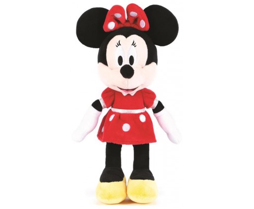 DINO PLYŠ Myška Minnie Mouse 30cm červené šaty *PLYŠOVÉ HRAČKY* Dino