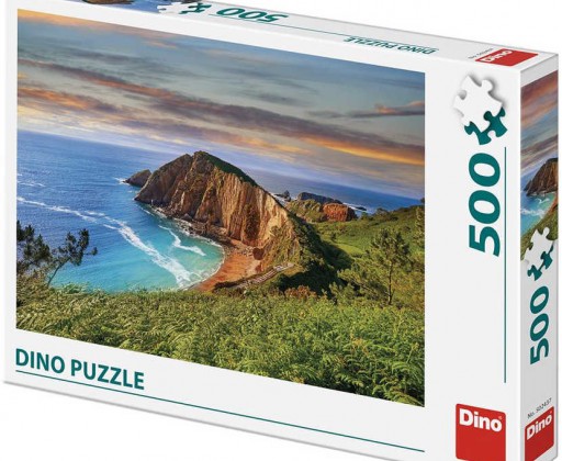 DINO Puzzle 500 dílků Mořský útes foto 47x33cm skládačka Dino