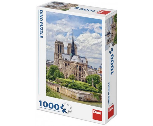 DINO Puzzle1000 dílků Notre-Dame foto 47x66cm skládačka Dino