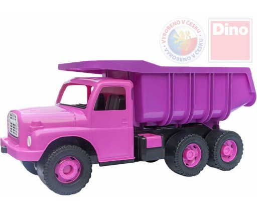 DINO Tatra T148 klasické nákladní auto na písek 73cm růžová sklápěcí korba Dino
