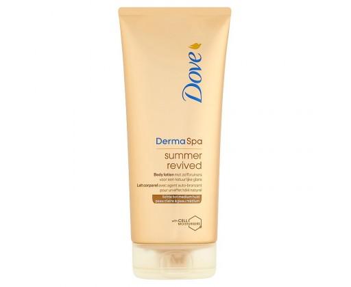 Dove Derma Spa Summer revived tónovací tělové mléko 200 ml Dove
