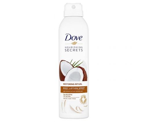 Dove tělové mléko ve spreji kokos 190 ml Dove
