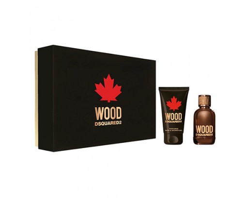Dsquared² Wood For Him - EDT 30 ml + sprchový gel 50 ml Dsquared²