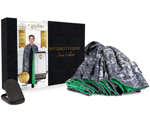 EP Line Harry Potter junior plášť neviditelný set se stojanem na smartphone EP Line
