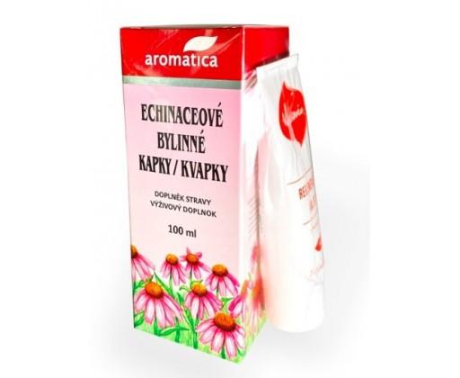 Echinaceové kapky 100 ml + Kosmín na rty ZDARMA Aromatica