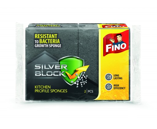 FINO Silver houbička profilovaná  2 ks Fino