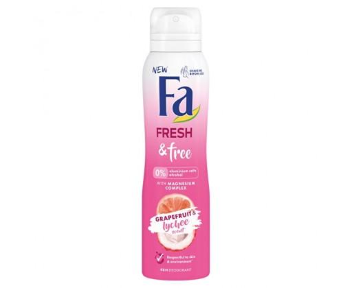 Fa Deodorant Fresh & Free Grapefruit & Lychee  150 ml Fa