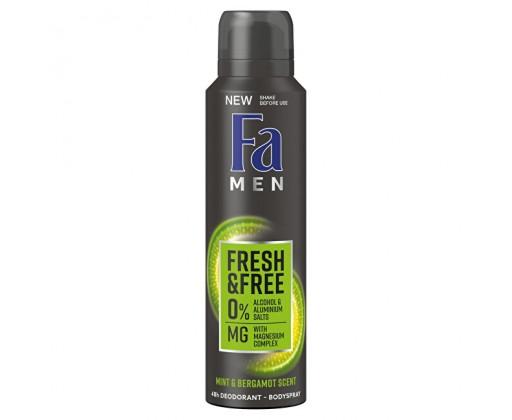 Fa Deodorant ve spreji Men Fresh & Free Mint & Bergamot 150 ml Fa