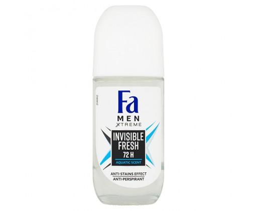 Fa Kuličkový antiperspirant Men Xtreme Invisible Fresh 72H (Anti-perspirant) 50 ml Fa