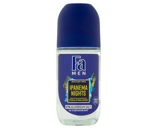 Fa Men kuličkový deodorant pro muže Ipanema Nights 50 ml Fa