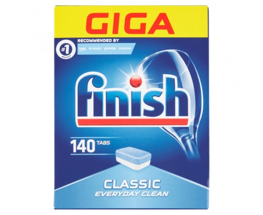 Finish Classic tablety do myčky nádobí 140 ks Finish