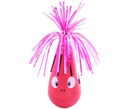 Flamingo Interaktivní hračka pro kočky houpací Crazy Frog růžová 6