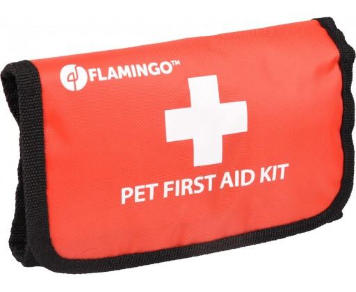 Flamingo Souprava první pomoci Basic červená 18x12x4cm FLAMINGO