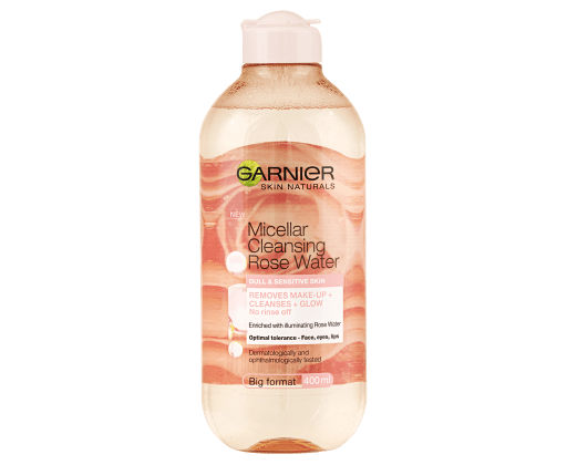 Garnier Skin Naturals micelární voda s růžovou vodou  400 ml Garnier