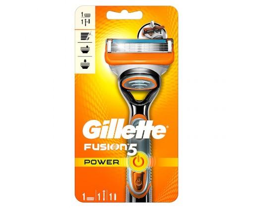 Gillette Fusion Power holicí strojek s 1 baterií Gillette