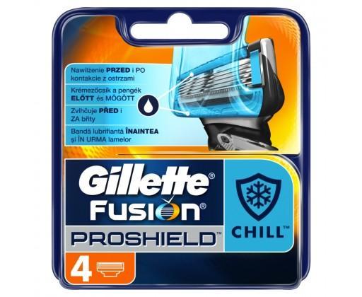 Gillette ProShield Chill náhradní hlavice 4 ks Gillette