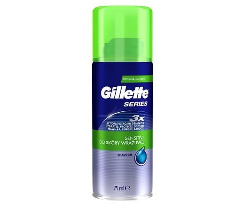 Gillette Series Sensitive skin gel na holení 75ml Gillette
