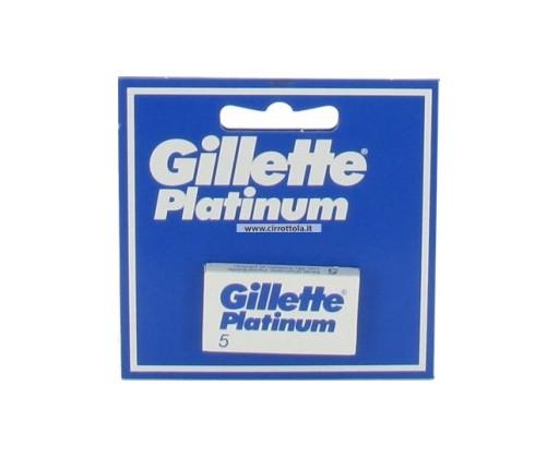 Gillette platinum čepelky 5ks (krabička) Gillette