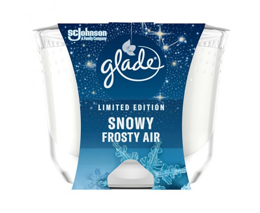 Glade Snowy Frosty Air vonná svíčka   224 g Glade