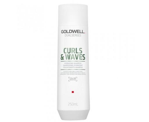 Goldwell Hydratační šampon pro vlnité a kudrnaté vlasy Dualsenses Curls & Waves (Hydrating Shampoo) 250 ml Goldwell