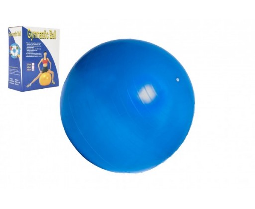 Gymnastický míč 75cm rehabilitační relaxační v krabici 16x22cm UNISON
