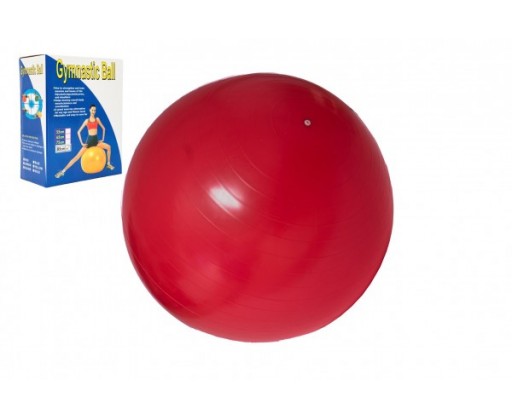 Gymnastický míč 85cm rehabilitační relaxační 4 barvy v krabici 18x22cm UNISON
