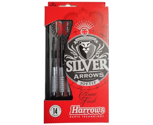 HARROWS SOFT SILVER ARROW 14g Harrows