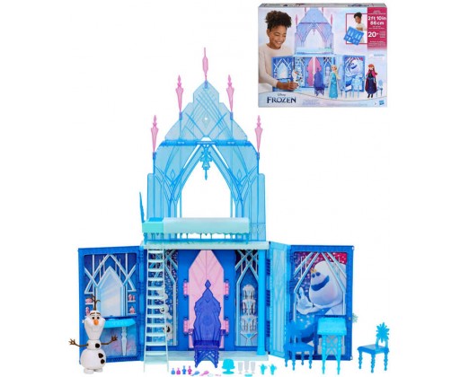 HASBRO Elsin palác Frozen 2 (Ledové Království) herní rozkládací set s Olafem Hasbro