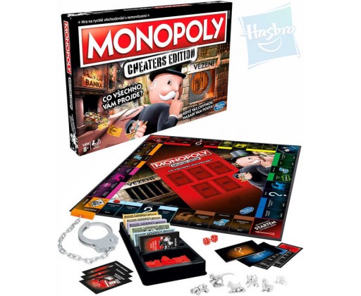 HASBRO HRA Monopoly Cheaters edition CZ *SPOLEČENSKÉ HRY* Hasbro