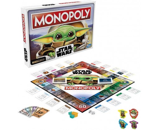 HASBRO Monopoly Star Wars The Mandalorian The Child *SPOLEČENSKÉ HRY* Hasbro