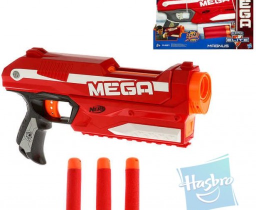 HASBRO NERF ELITE Mega Pistole N-Strike Set s náboji Hasbro