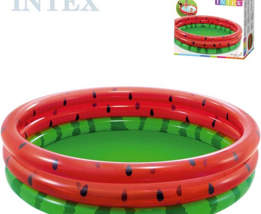 INTEX Baby bazének nafukovací kulatý 168x38cm meloun 58448 Intex