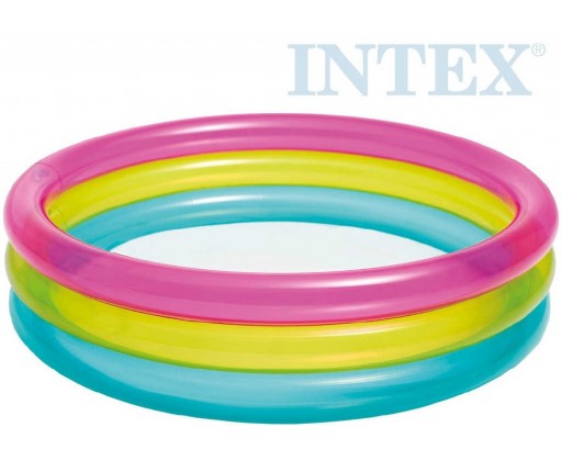 INTEX Bazének dětský kulatý 86x25cm nafukovací brouzdaliště 57104 Intex