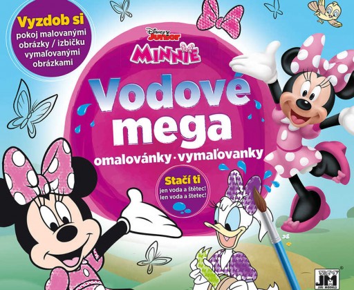 JIRI MODELS Mega omalovánky vodové Disney Minnie Mouse Jiri Models