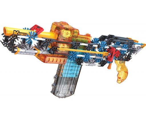 K NEX - Stavebnice pistole motorizovaná Flash Fire Blaster. 288 dílků ORBICO